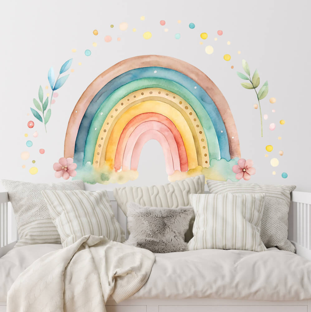 Naklejki ścienne do pokoju dziecięcego - Rainbow